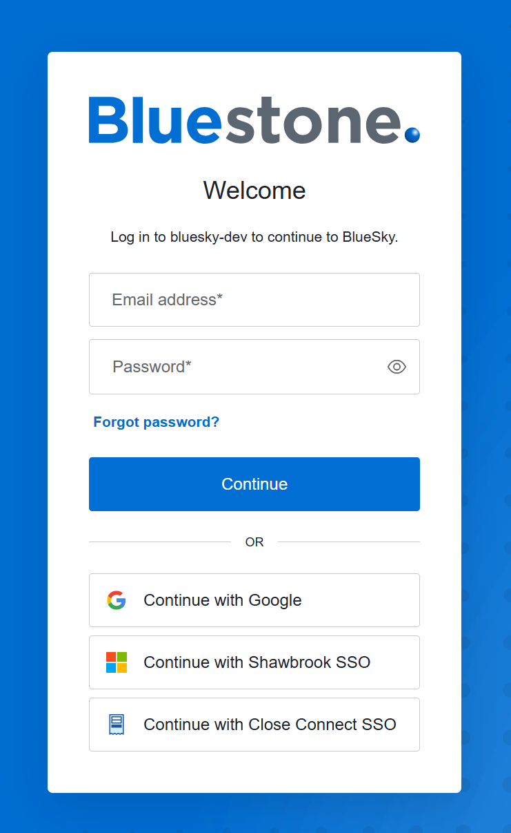 Screenshot: Sign up for Close Connect